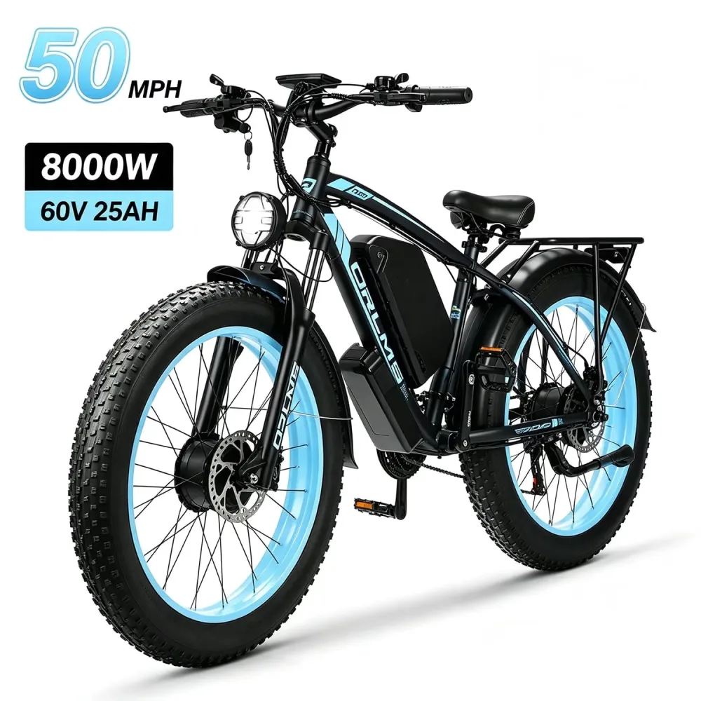 Electric Bike 8000w 60v 26"