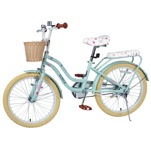 Girls Bike 20 inch adjustable green