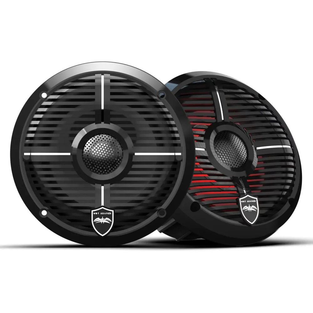 Speaker 6.5" led black