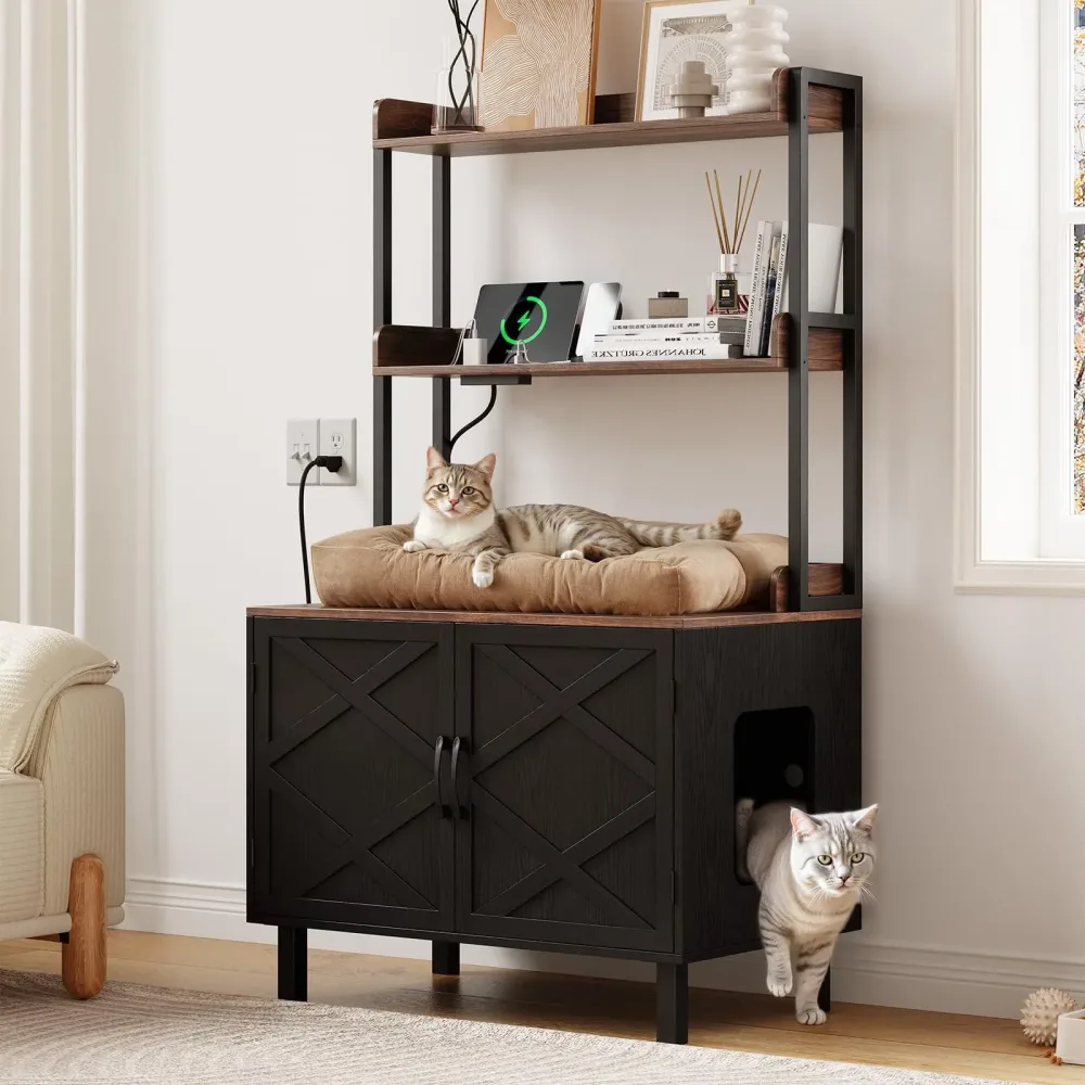 Cat Litter 55 inch black 31.5"