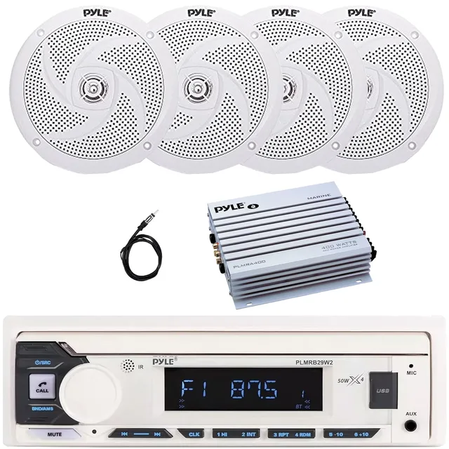 In-dash Stereo 6' 240 watt 4 channel
