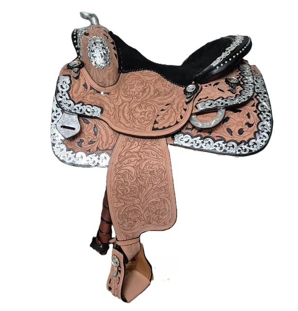 Saddle 15' silver 15"