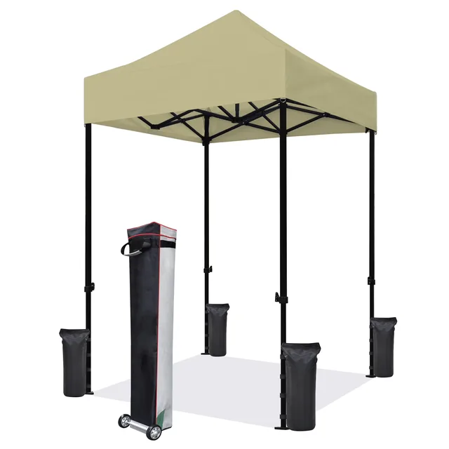 Canopy white beige 5'