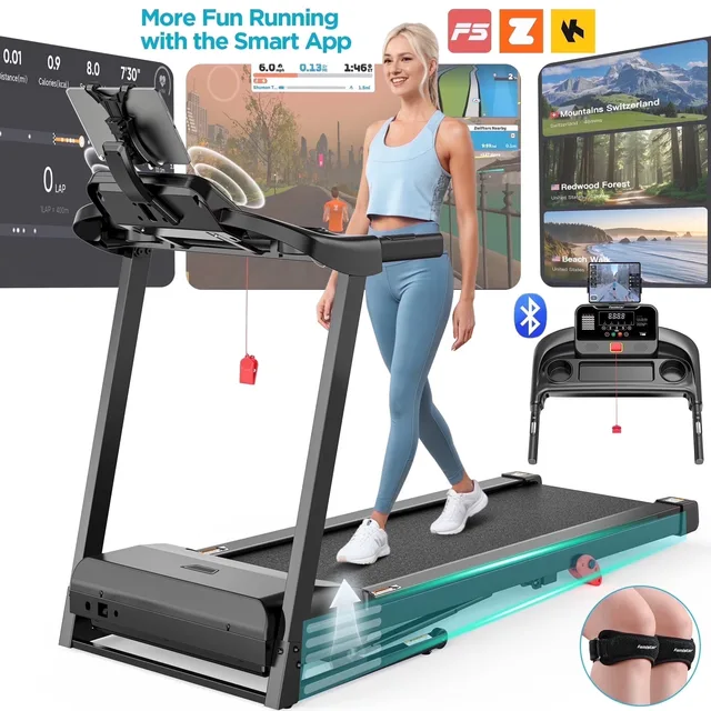 Treadmill 3hp 300lbs folding