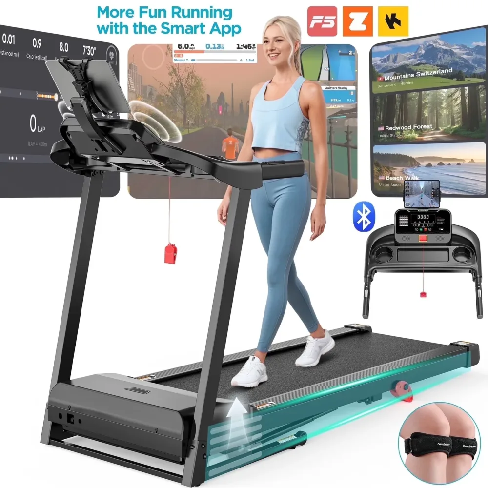 Treadmill 3hp 300lbs folding