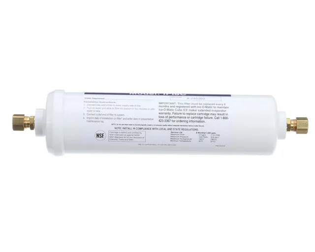 Filter 8" 20oz black