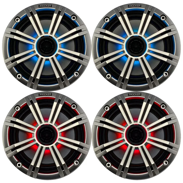 Speaker 2 pairs 8" led