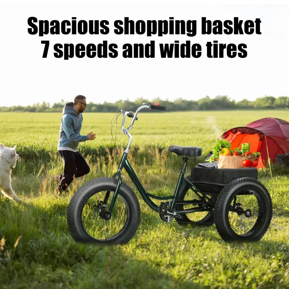 Wheel Bike 20 inch 450 pounds 12"