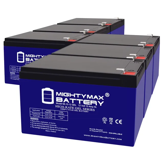 Battery 12v 6 pack 12 volt