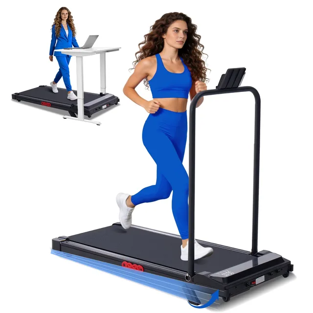 Pad Treadmill 3.0 hp 350 lbs portable