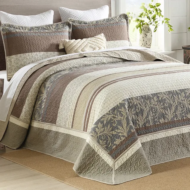Bed 120" grey beige