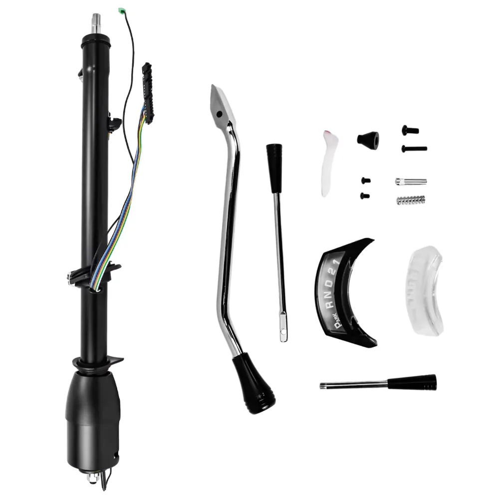 Steering Column black 4" 265 oz