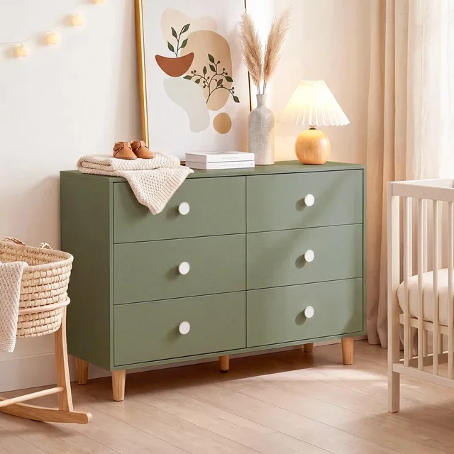 Bedroom white green 5.91 inches