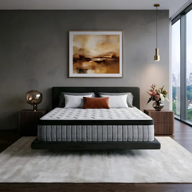Hybrid Mattress 12 inch white