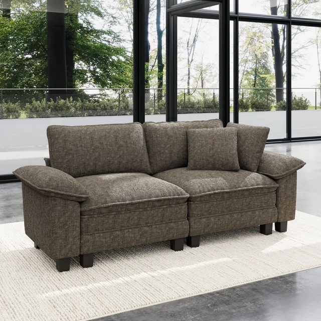 Living Room 157.5" gray 13.8"
