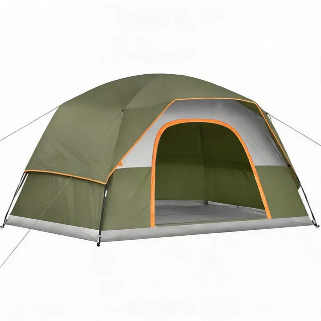 Dome Tent 6 people waterproof windproof