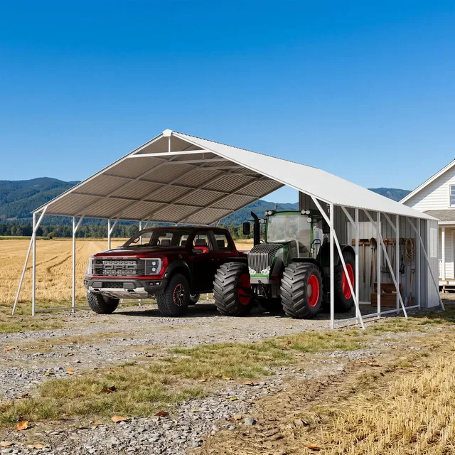 Carport 20 ft 23 ft 3 ft