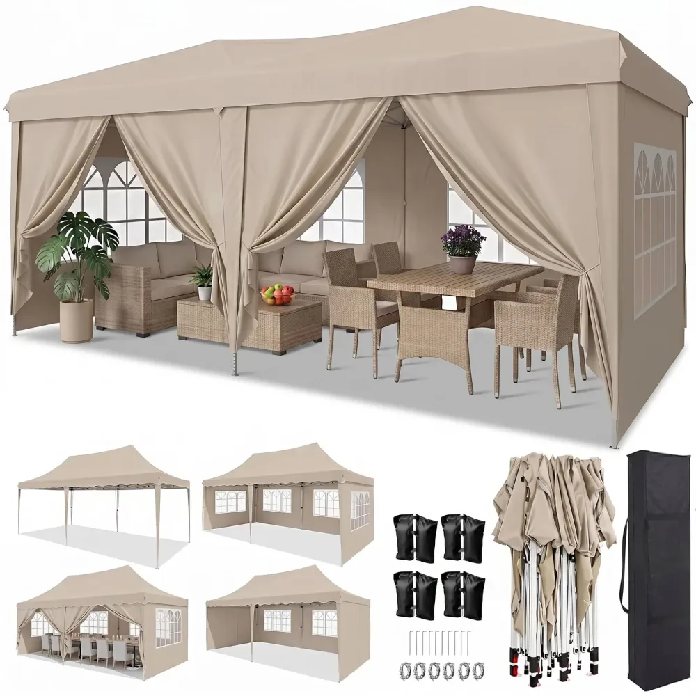 Canopy Tent adjustable portable blue