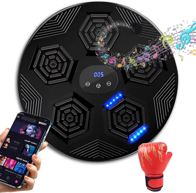 Electronic Boxing bluetooth black rechargeable
