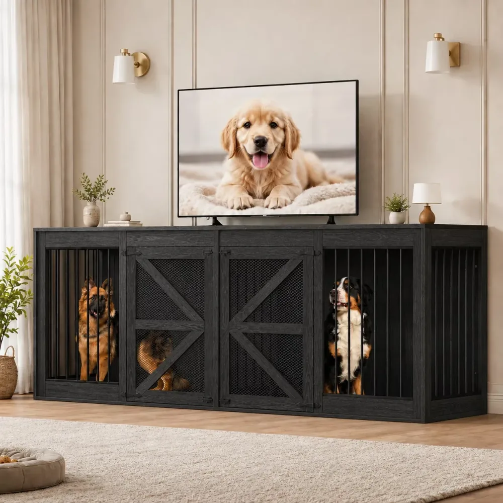Dog Crate black 500 lbs