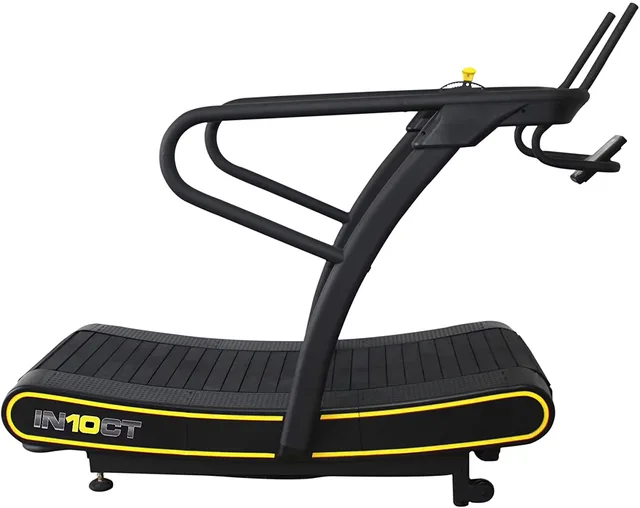 Exercise Treadmill 400 lb black yellow