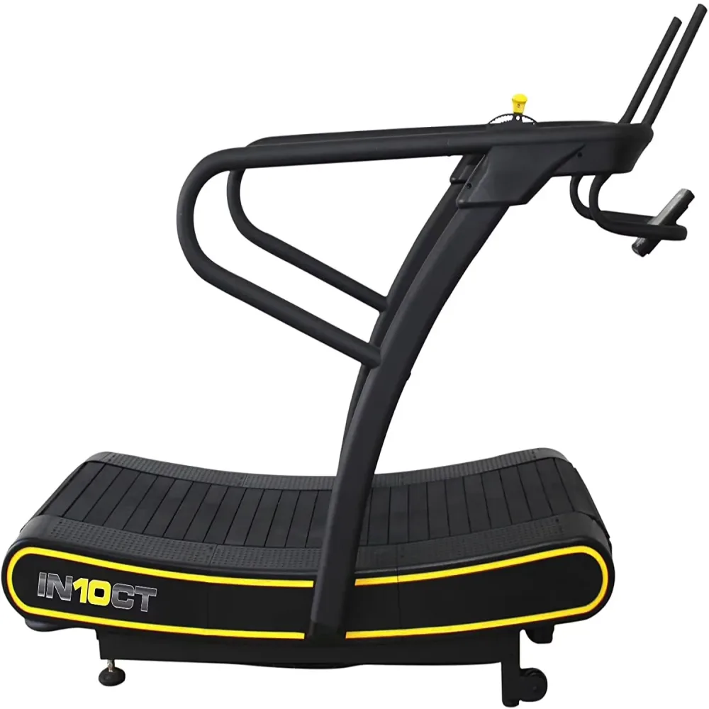 Exercise Treadmill 400 lb black yellow