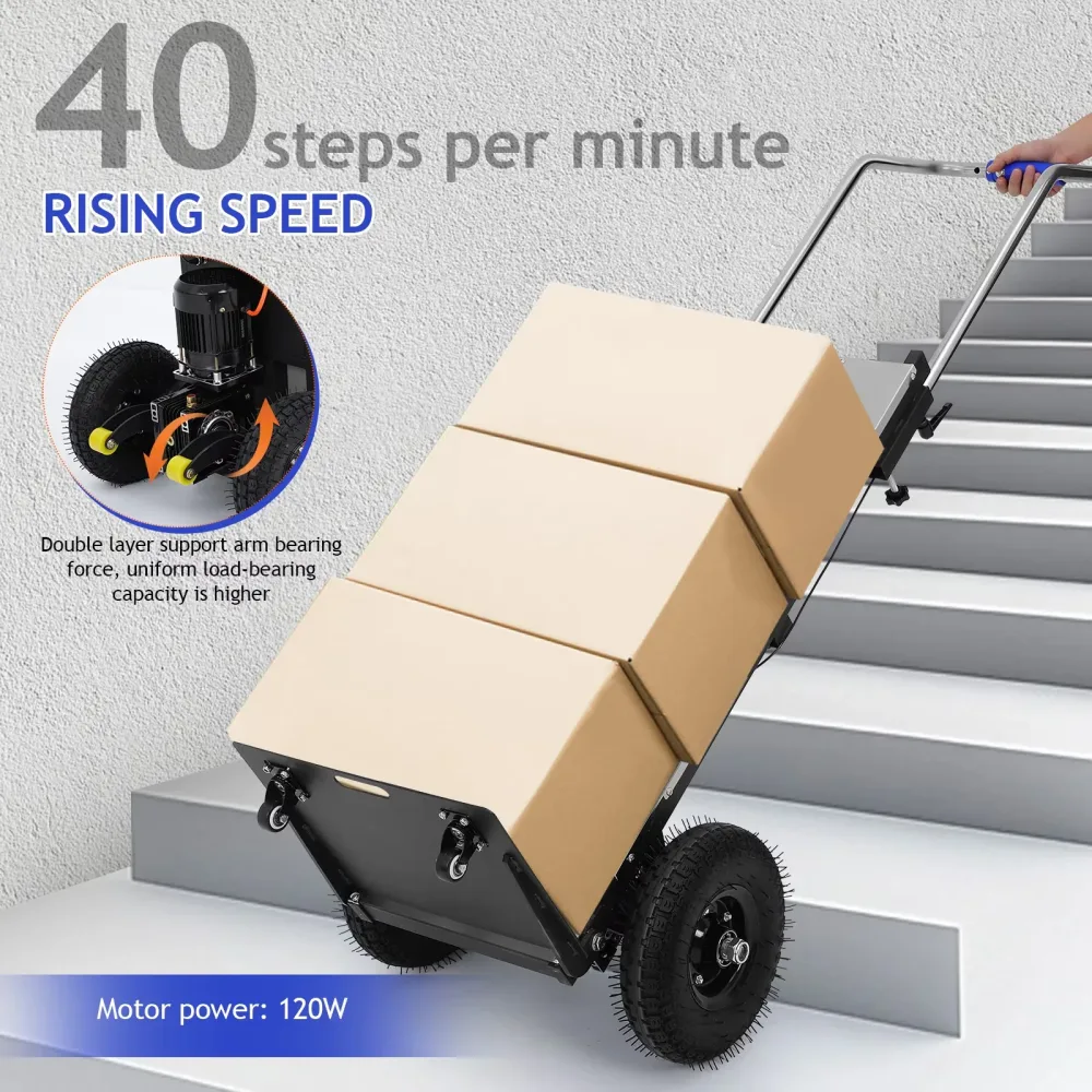 Hand Truck adjustable black 1200w