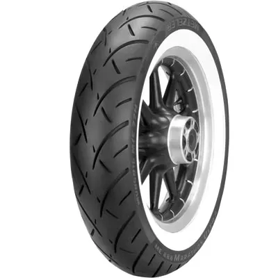 Motorcycle Tire white