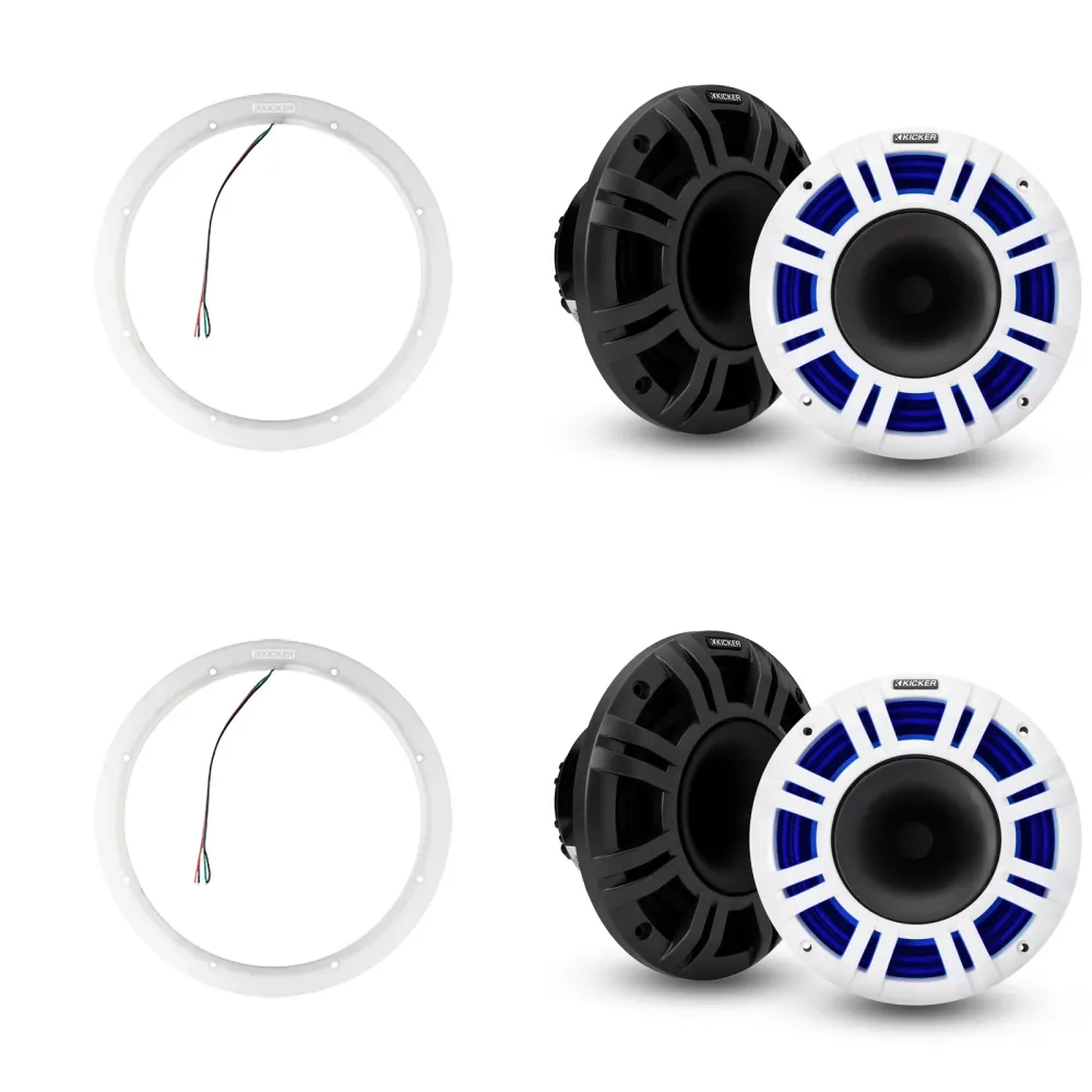 Speaker 2 pair 8" led