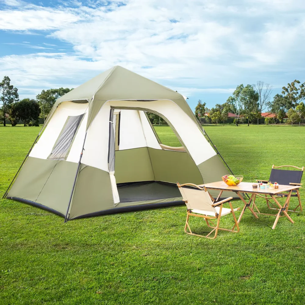 Camping Tent 6 person windproof 2 people