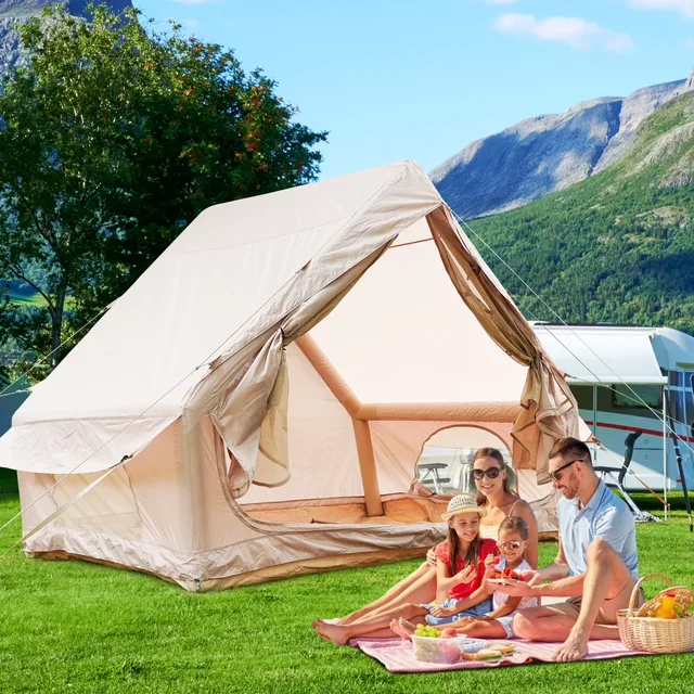 Camping Tent 4-6 person waterproof 118"