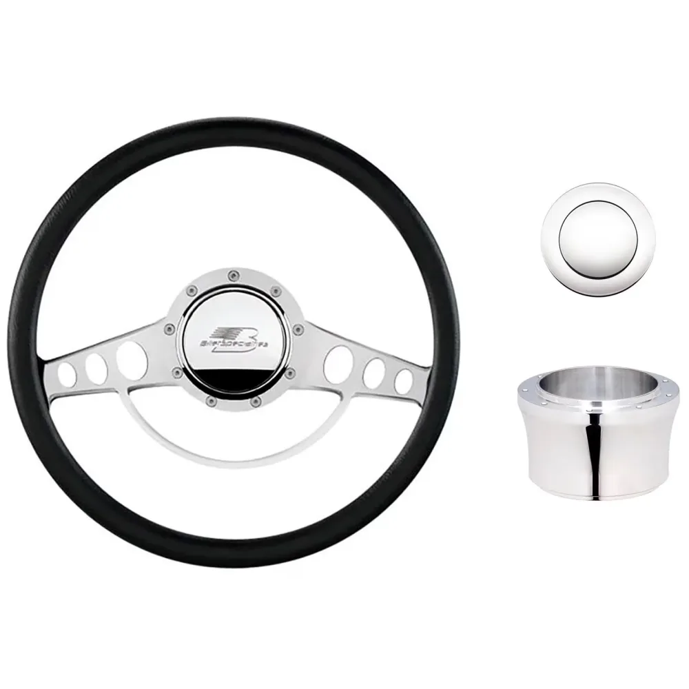Steering Wheel 14" 2" 2.25"