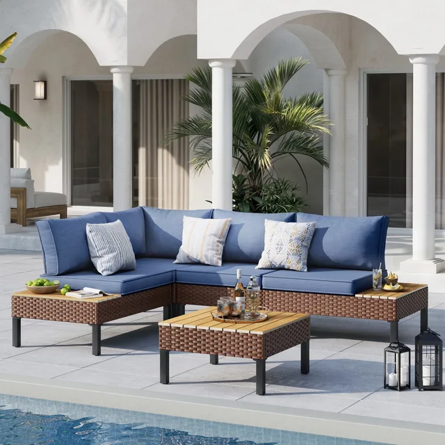 Patio Furniture gray blue 700 lbs
