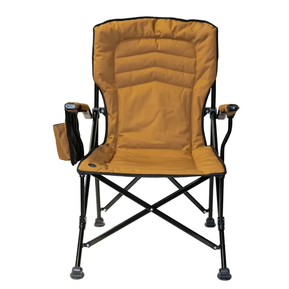 Chair portable black 8.75 inches