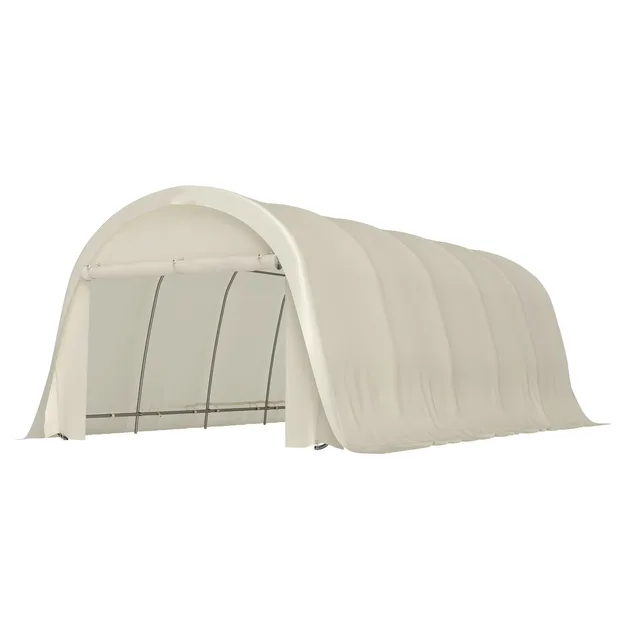 Carport 6ft portable beige