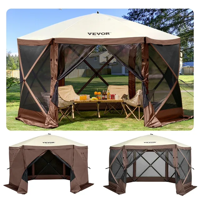 Gazebo Tent 10' 8 person waterproof
