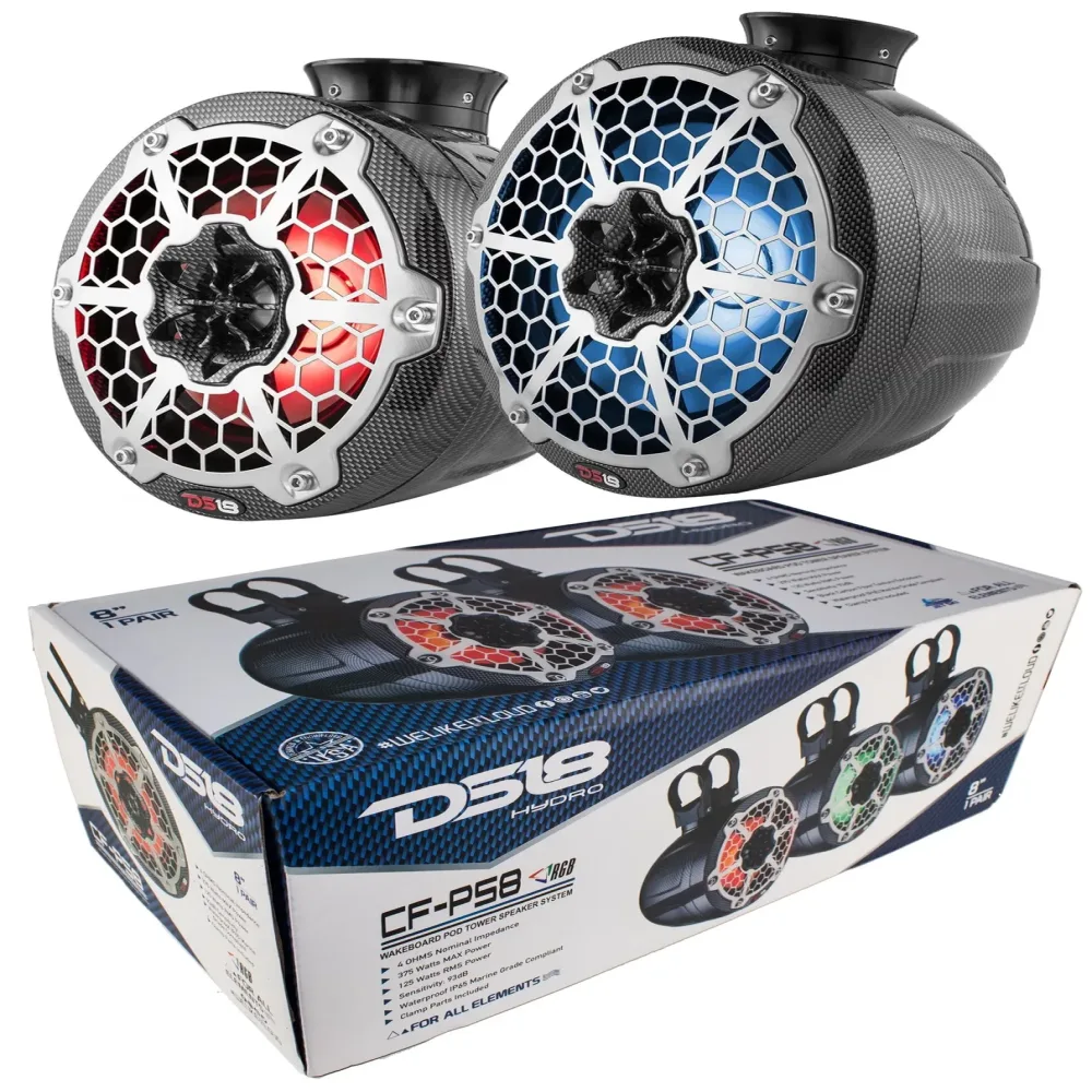 Light 8" 375w black