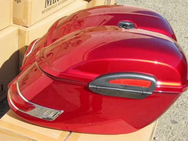 Motorcycle red 1" 11"