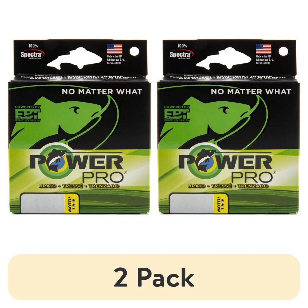 Braided Fishing 2 pack 65lb green