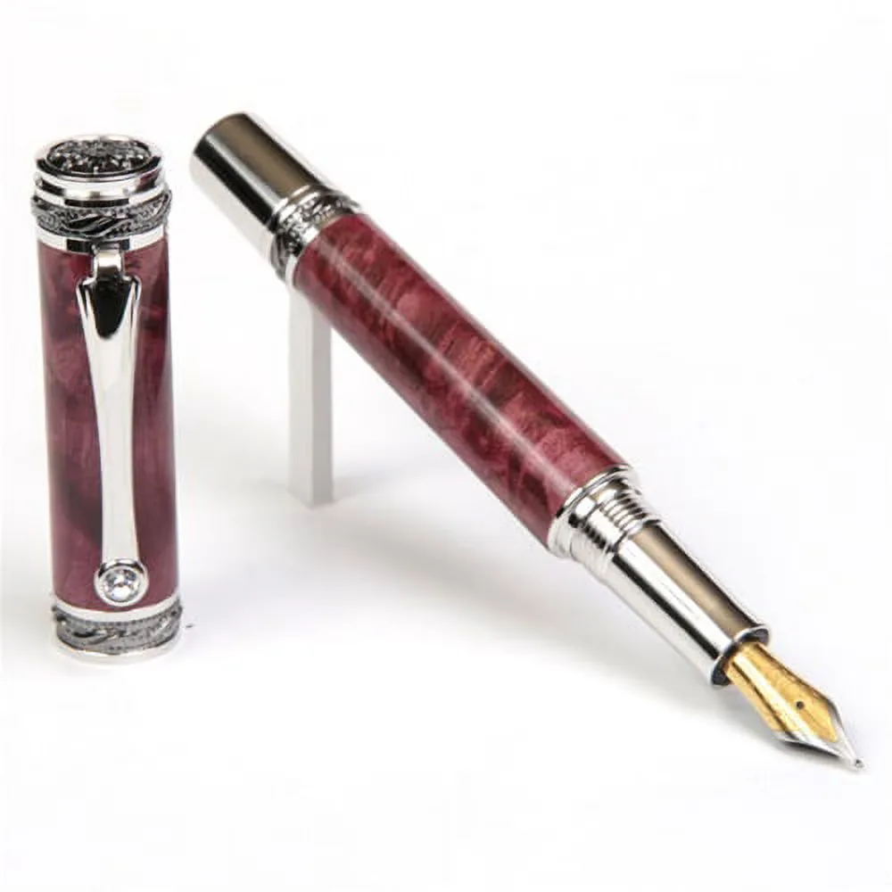 Fountain Pen red black