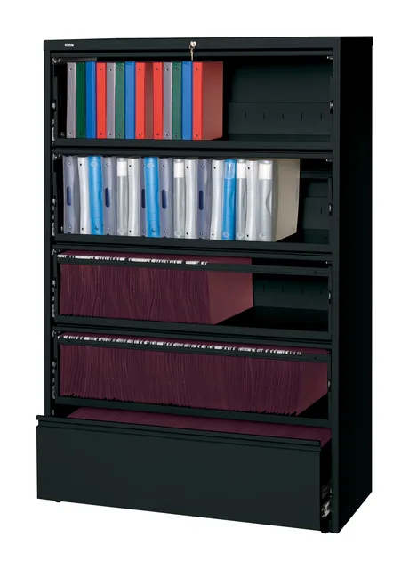 File Cabinet black 42 in 68.63"