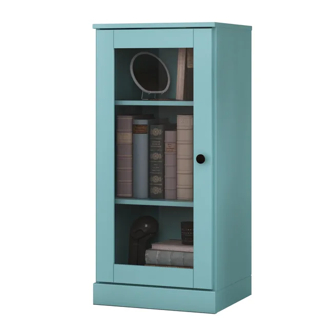 Shelf adjustable gray blue