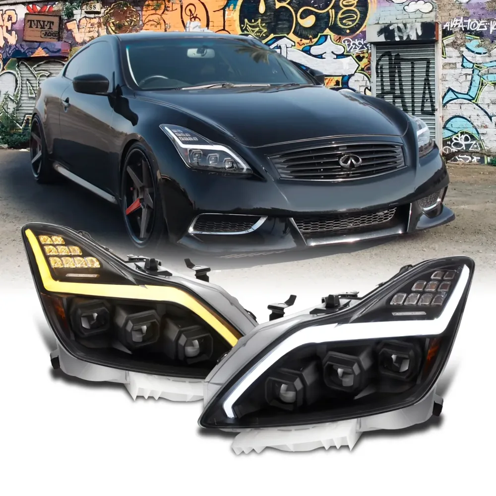 Tube Projector led black
