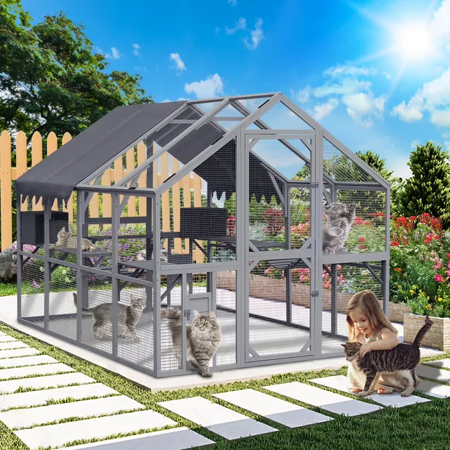 Crates & Gates 108.7' weatherproof grey