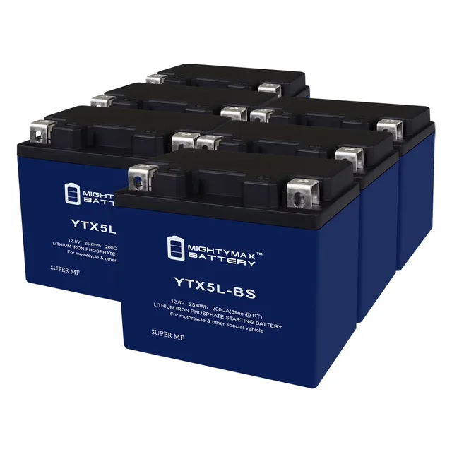 Battery 6 pack 12.8 volt 200 watt