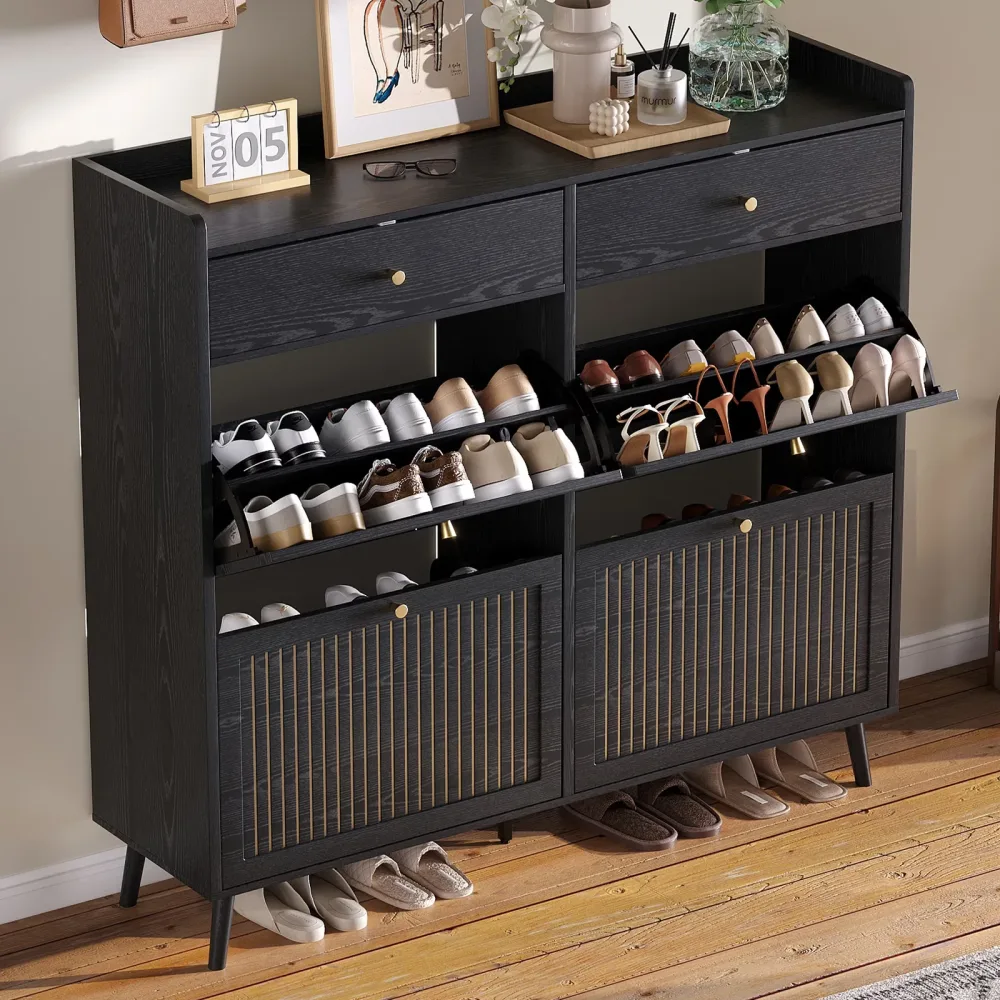 Cabinet adjustable black 9.45"