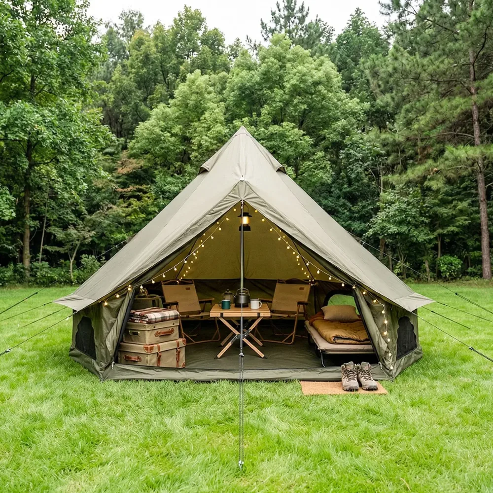 Bell Tent 16.4ft 10 people waterproof