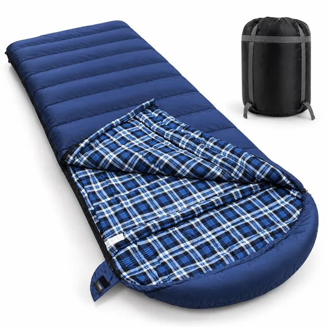 Sleeping Bag 90" 39" blue