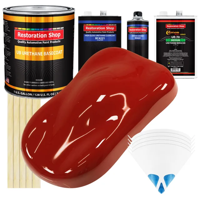 Auto Paint red 1 gallon 2 gallons