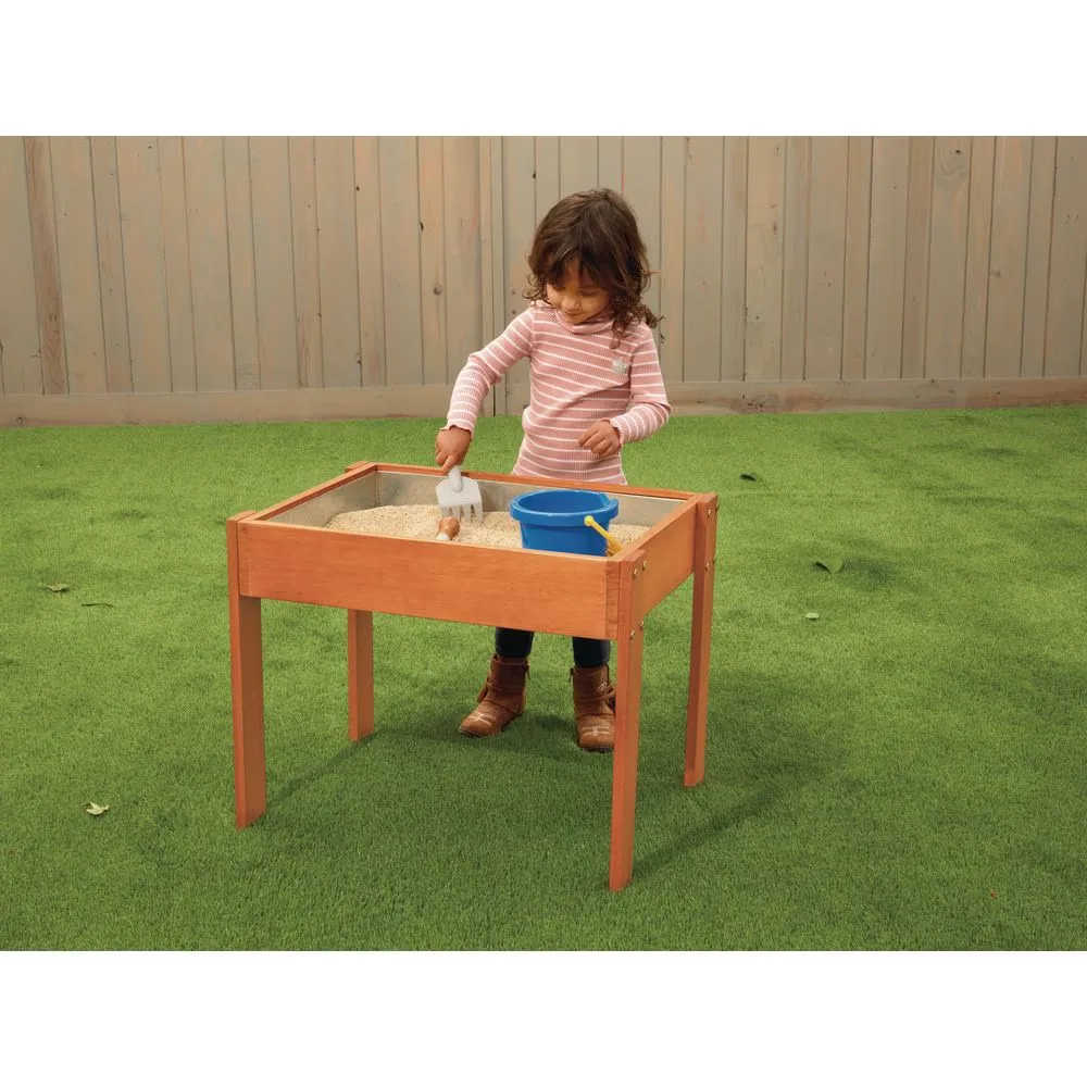 Sensory Table 24.75 inches 17.5 inches 20.5 inches